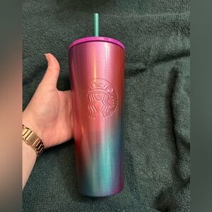 Starbucks stainless steel tie dye cup